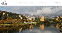 Desktop Screenshot of perryparkcc.com